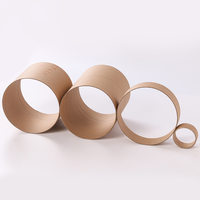 Tubo de Papel Promocional de Alta Calidad, Desechable, Hecho a Mano, Ecológico, con Materiales Reciclados, Logotipo Personalizado, Tamaño Personalizable y Estampado