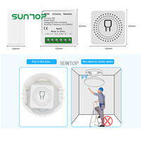 16A 220V Mini RF 433Mhz Module interrupteur sans fil lumière contrôleur électrique maison mur à distance on Off lampe à LED