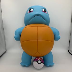 40cm Kawaii Anime <span class=keywords><strong>Pok</strong></span>é-mon Squirtle PVC Action Figure Bonne Qualité Cartoon Figurine Militaire Statue Enfants Jouets Poupée Cadeaux Garçons - Product Image 5