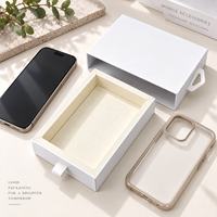 Boîte d'emballage personnalisée pour téléphone Kexin, boîte cadeau en papier rigide avec tiroir et crochet de suspension pour accessoires mobiles