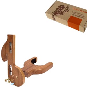 Support mural en bois pour guitare, design note de musique, durable, pour la décoration de chambre à coucher et de salon, support pour violon - Product Image 5