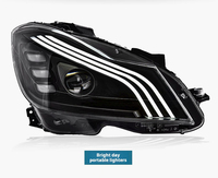 Xenplus pour Mercedes Benz W204 phare avant lentille lumières 2011-2014 C180 C200 lampe frontale mise à niveau Maybach Style LED phares