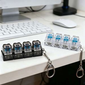 ของเล่นพวงกุญแจมินิคีย์บอร์ด 4 ชิ้น ของเล่นคลายเครียดแบบพกพา - Product Image 2