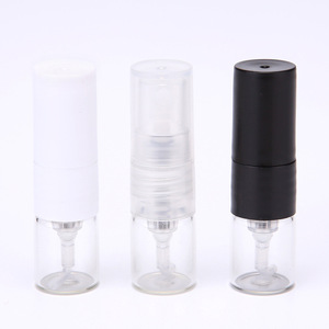<b>Perfume</b> Decanter 1Ml Glass Portable Direct Pump <b>Sample</b> Dispenser Fine Spray Press Type Empty <b>Bottle</b> - Product Image 2