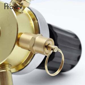 Bebida carbonatada Soda Draft Beer Keg Dispenser G5/8 CGA320 Salida de calibre dual 60 psi CO2 Regulador de presión de gas para Kegerator - Product Image 4