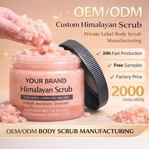 Gommage corporel et pour les pieds au sucre en vrac, fruits, sel de bain exfoliant, crème fouettée, nettoyage en profondeur, hydratation, blanchiment, soin de la peau, OEM - Product Image 1