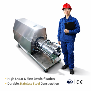 Factory Price Silverson Inline High Shear Homogenizer Emulsifier Pump Stainless Steel High Shear Mixer for Processing Chemicals - Product Image 1