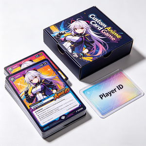 Fabricant <span class=keywords><strong>de</strong></span> <span class=keywords><strong>jeux</strong></span> <span class=keywords><strong>de</strong></span> <span class=keywords><strong>cartes</strong></span> d'anime personnalisés, <span class=keywords><strong>cartes</strong></span> <span class=keywords><strong>de</strong></span> jeu multijoueur personnalisées, <span class=keywords><strong>cartes</strong></span> <span class=keywords><strong>de</strong></span> jeu laminées recto-verso à haute transparence avec boîte cadeau - Product Image 4