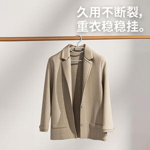 Perchas para Ropa Sin Costuras, Grises, Paquete de 10, Tipo Gancho Antideslizante, Rectangulares, Organizador de Ropa para el Hogar - Product Image 3