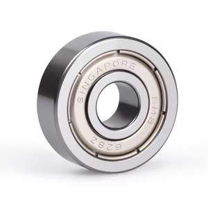 Roulements à billes à gorge profonde <span class=keywords><strong>NTN</strong></span> 6205 <span class=keywords><strong>6206</strong></span> 6207 en acier chromé, roulements étanches, prix d'usine Chine - Product Image 1