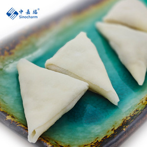 Sinocharm Samosa di verdure surgelate HALAL merenda pronta da mangiare con verdure fresche a dadini, facile delizia culinaria - Product Image 1