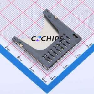 M6005-04 SD Card / Memory Card Connector SMD Connector ( Card Connection Type: Self-Return Type ) - Product Image 2