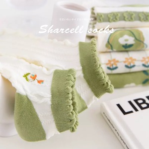 Women's Ankle Socks Breathable Sweat Absorbing Spring Autumn Style Japanese Cartoon Mori Girl Trend Boat Socks - Product Image 3