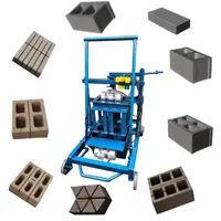 Mini Portable Mobile Egg Laying Paving Fly Ash Concrete Cement Modling Moulding