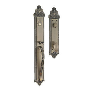 Poignée en cuivre pur de style européen, quincaillerie de style chinois, poignée de porte de meuble en laiton, poignée à trou unique - Product Image 3