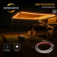 Kit d'éclairage LED flexible personnalisable DC12V IP68 avec télécommande, en PVC, température de couleur multi-couleurs 2700K-6000K, pour aménagement paysager