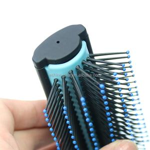 <span class=keywords><strong>Precio</strong></span> de fábrica profesional <span class=keywords><strong>Denman</strong></span> Brush 9 Rows Curly Custom Detangle Hair Brush con cabeza desmontable - Product Image 4