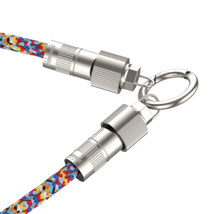 <span class=keywords><strong>Cable</strong></span> de Datos con Cordón de Carga Rápida de 60W 27W, Trenzado de Aleación de Aluminio OEM, para Celular, 3A, <span class=keywords><strong>USB</strong></span> <span class=keywords><strong>a</strong></span> <span class=keywords><strong>Tipo</strong></span> <span class=keywords><strong>C</strong></span> para <span class=keywords><strong>Samsung</strong></span> - Product Image 3