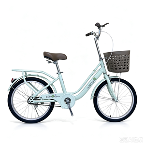 Vélo de ville et de loisirs pour femmes 18 20 22 24 pouces, cadre en acier à haute teneur en carbone, moyeu à roulement à billes, panier avant pour femme Fengye Fengye Fengye Fengy - Product Image 2