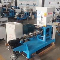 Extrudeuse d'aliments pour poissons en acier inoxydable, machine à fabriquer des granulés d'aliments pour poissons flottants et coulants, machinerie d'aquaculture