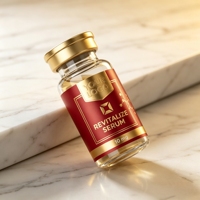 Étiquettes personnalisées pour flacons de peptides à colle forte, autocollants adhésifs de qualité supérieure pour flacons de peptides de 3 ml et 10 ml
