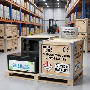 Batterie LiFePO4 25,6V 200Ah 5120Wh la plus vendue pour le stockage d'énergie photovoltaïque domestique en Afrique, 6000+ cycles profonds, BMS intelligent - Product Image 5