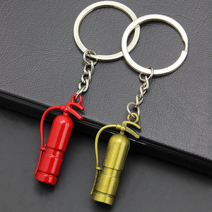 <span class=keywords><strong>Llavero</strong></span> con Colgante de Mini Extintor de Incendios de Aleación Creativa, Regalo para Bomberos - Product Image 1