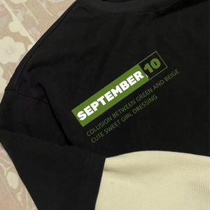 Camiseta Personalizada al por Mayor, 100% Algodón, Estilo Waffle, con Estampado Gráfico, Doble Capa, Lavado Ácido, Vintage, Manga Larga, Corte Cuadrado, para Hombre - Product Image 3