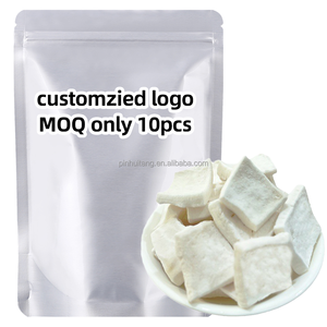 Ycoyco 50g Noix de <span class=keywords><strong>coco</strong></span> séchée par congélation FD en tranches 10-12mm Goût sucré Prête à consommer Emballage cadeau - Product Image 4