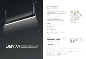 कार्यशाला कार्यालय के लिए सरल इनडोर रैखिक रेल द्वारा संचालित फ्लैडलाइट लाइटिंग वाणिज्यिक मंद ट्या स्मार्ट चुंबकीय ट्रैक प्रकाश प्रणाली - Product Image 3