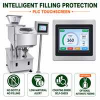 Machine de comptage électronique et de remplissage de bouteilles haute précision pour granulés solides de 1 à 15 mm avec préréglage de 1 à 9999 pièces