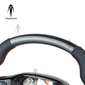 Fit for Ford Transit Tourneo C-MAX Kuga St V348 Mk8 2018 2019 2023 <strong>2021</strong> 2022 Custom Carbon Fiber Leather Steering Wheel - Product Image 2