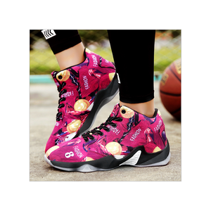 Fashion Trends Men Cheap Lightweight Running <strong>Yellow</strong> High Cut <strong>Basketball</strong> <strong>Shoes</strong> - Product Image 4