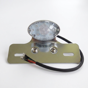 Piezas de Motocicleta, Luz Trasera LED, Soporte para Matrícula con Luz, para Honda Harley Tuning - Product Image 1