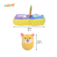 Jouet en peluche souple et grinçant pour chien, motif taupé mignon, thème de jeu, nouveau design, personnalisé par le fabricant Famipet, en stock
