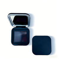 Palette de maquillage magnétique vide taille L avec miroir, étui portable pour fards à paupières, blush, poudre, rangement de lentilles, personnalisable pour les marques de beauté.