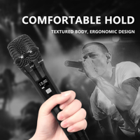 Microphone professionnel GAW-BR620B microphones sans fil UHF sans fil Convient aux performances sur scène kTV bar Activités de plein air