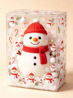 Grand jouet à presser sur le thème de Noël, à remontée lente, anti-stress, ornement, cadeau de Noël et décoration de bureau