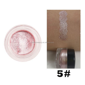 Ombretto Glitter Vegano Senza Marca, <span class=keywords><strong>Crema</strong></span> Illuminante Effetto Gelatina, Pigmento Cangiante, <span class=keywords><strong>Crema</strong></span> <span class=keywords><strong>Occhi</strong></span> Shimmer, Ombretto - Product Image 2