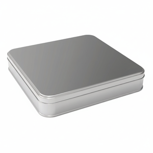 Lata cuadrada 2 LT Nuts Caja de Sabores Regionales 215x215x38mm 2 LT Tapa deslizante - Product Image 2
