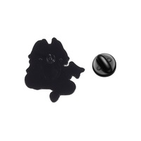 Prix d'usine en gros Personnalisé Épingles en émail souple Mignons motifs de dessins animés (Ange, Diable, Chat) Badges de revers pour sacs à dos, vêtements et chapeaux