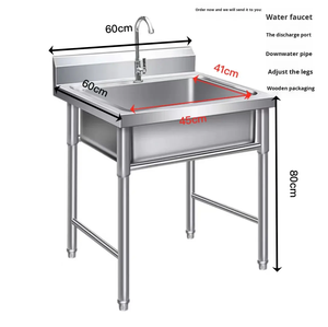 Évier <span class=keywords><strong>de</strong></span> <span class=keywords><strong>cuisine</strong></span> en acier inoxydable à cuve unique, évier <span class=keywords><strong>de</strong></span> <span class=keywords><strong>cuisine</strong></span> en acier inoxydable à double cuve, vente chaude - Product Image 5