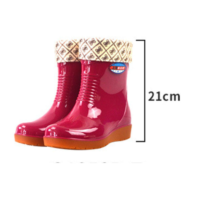 Rouge (avec doublure en peluche)