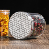 Vente en gros de pots en plastique PET de qualité alimentaire de 32 oz avec couvercles à vis faciles à ouvrir, capacité de 1000 ml, bonbons, biscuits, gâteaux, conserves chinoises