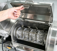 Extracteur de jus industriel économique à vis, moteur haute performance pour fruits et légumes, rendement élevé en jus, réduit les coûts de production globaux