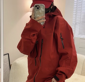 Giacca Softshell da Uomo 2026 SV <span class=keywords><strong>Gore</strong></span> con Cappuccio Antivento Impermeabile Traspirante per Sport all'Aperto - Product Image 5
