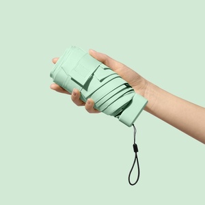 Mini paraguas portátil de cápsula UV Ovida, sombra impermeable de alta calidad, regalo de bolsillo compacto ligero 50% para damas y niñas - Product Image 3