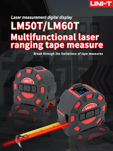Cinta métrica láser LM50T LM60T, regla electrónica Digital, medidor <span class=keywords><strong>de</strong></span> ruleta, pantalla LCD, herramienta <span class=keywords><strong>de</strong></span> medición retráctil, 50M, 60M, para el momento <span class=keywords><strong>de</strong></span> la fecha - Product Image 2