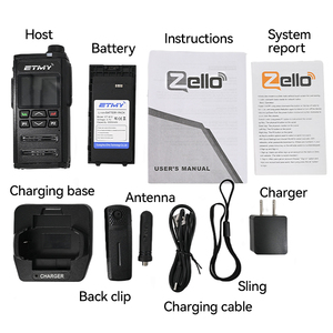 Radio Móvil Digital 4G POC Global, Walkie Talkie con Funciones de Seguridad Avanzadas, Resistente al Agua IPX7, Batería de 2500-3000 mAh, 0-10 KM - Product Image 5