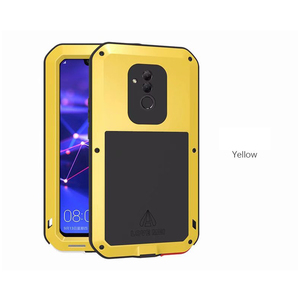เคสทรงพลังสำหรับHUAWEI Mate 20 LiteลายLove Mei 3 <span class=keywords><strong>In</strong></span> 1,เคสซิลิโคนโลหะกระจกเทมเปอร์